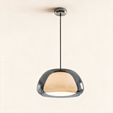 Amber Glass Pendant Light — Smoky Gray main