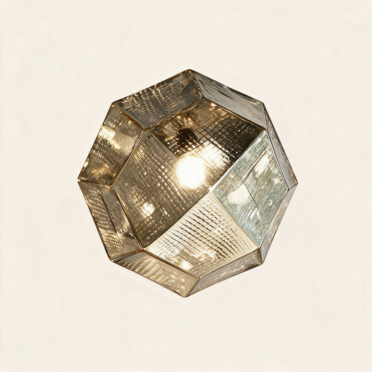 Aurora Geometric Pendant Light — Silver hero
