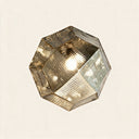 Aurora Geometric Pendant Light — Silver hero