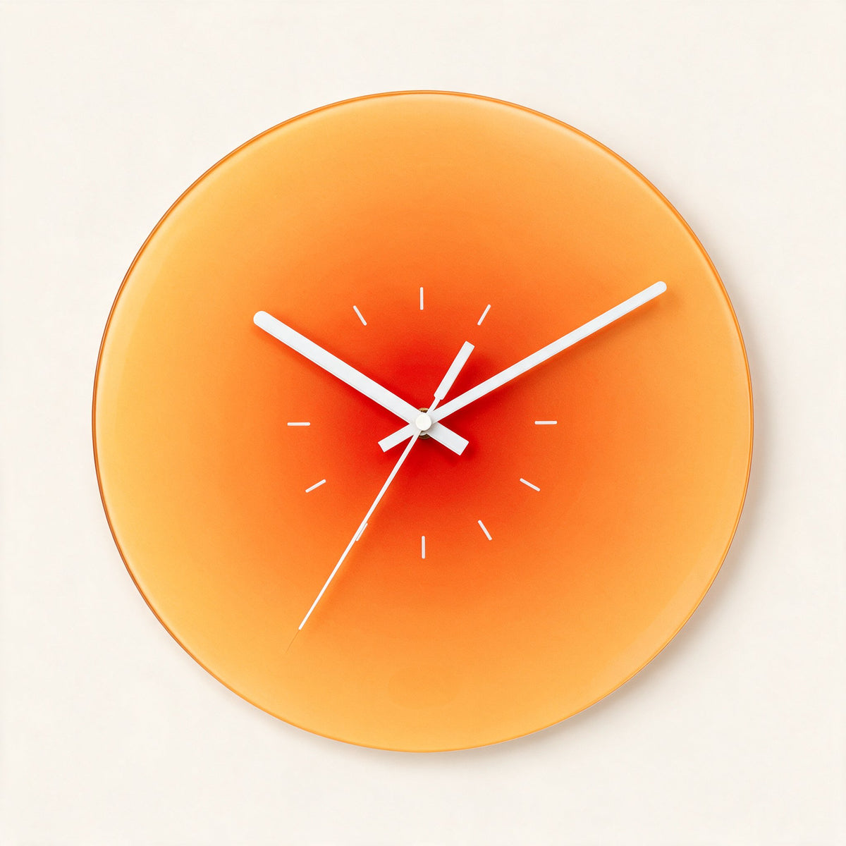 Aurora Gradient Wall Clock - hero product shot