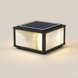 Sillar Ribbed Pillar Light — solar high post