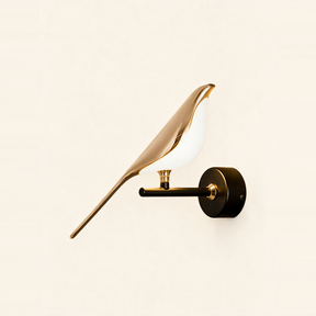 Perched Bird Wall Sconce - hero product shot (1-bird)