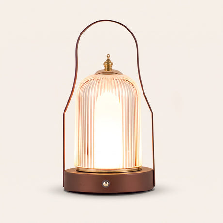 Ember Brass Lantern Lamp — Birdcage hero