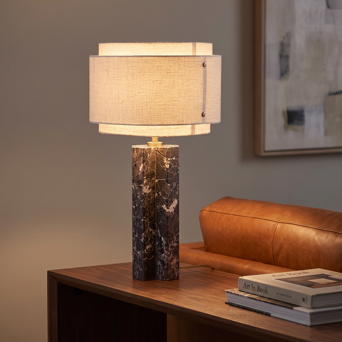 Marbella Table Lamp — console lifestyle