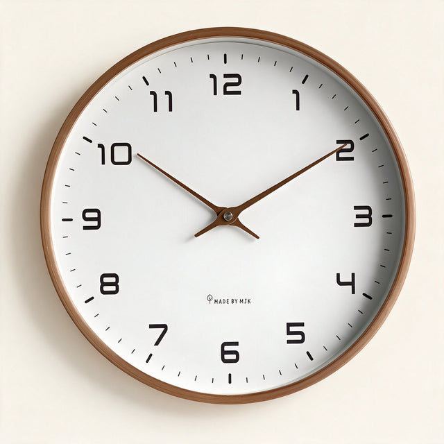 Birchwood Wall Clock - hero product shot