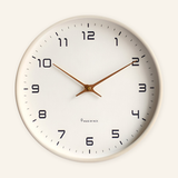 Birchwood Wall Clock - hero product shot (Creme)
