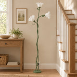 Bloom Twist Floor Lamp - staircase console lifestyle