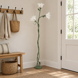 Bloom Twist Floor Lamp - entryway in daylight, lamp off