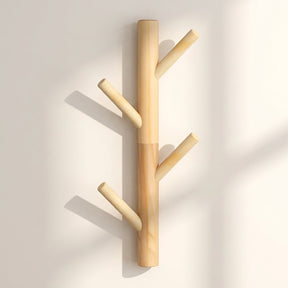 Branchio Coat Rack — Khaki, front view