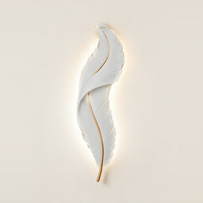 Elegant Feather Wall Light - hero