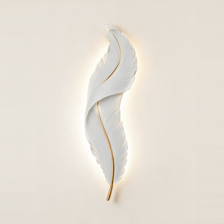 Elegant Feather Wall Light - hero