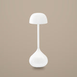 Droplet Cordless Table Lamp — Glossy White