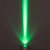 Aperture Beam Spotlight green beam effect on a dark wall
