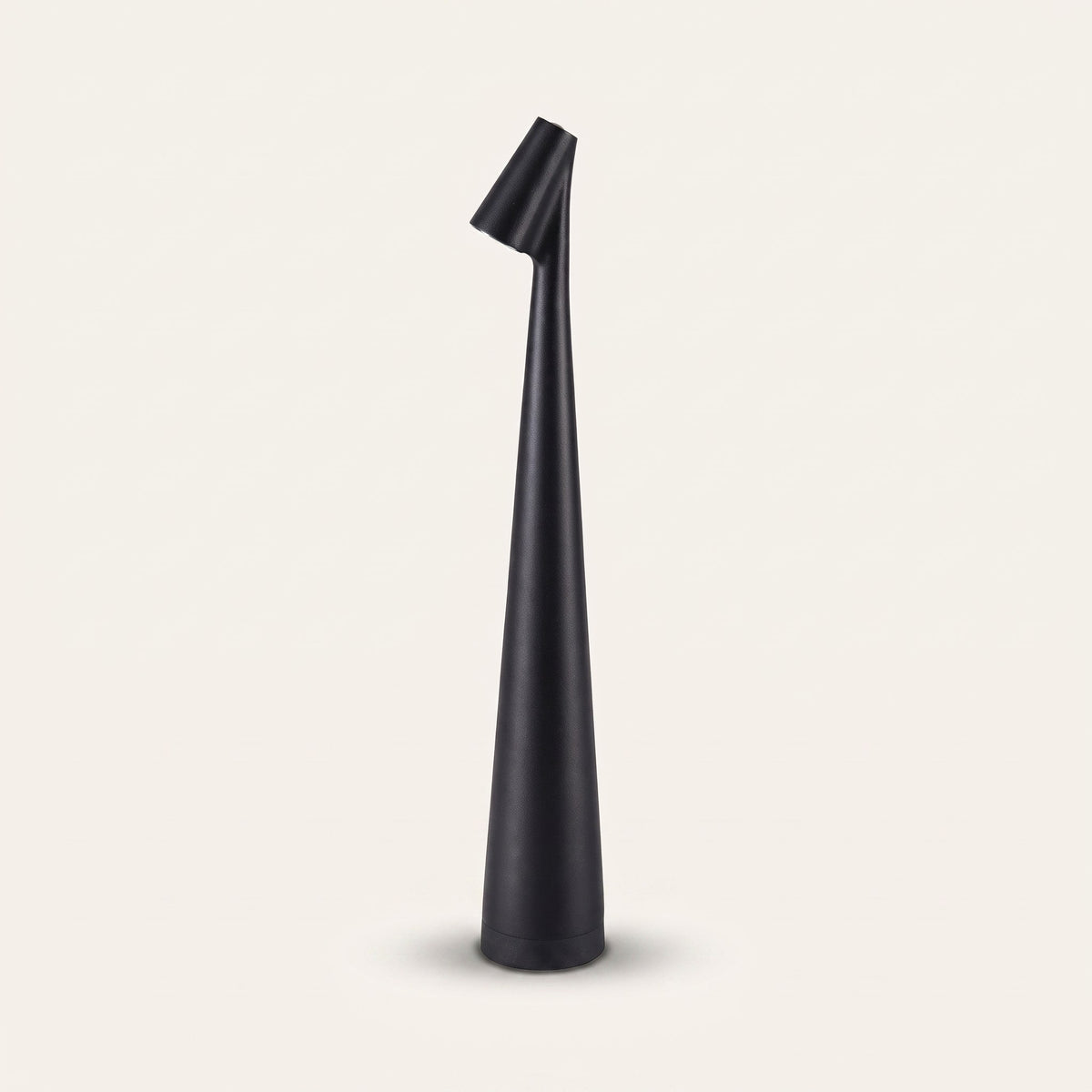 Spire Cone Table Lamp — Black hero