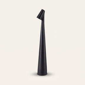 Spire Cone Table Lamp — Black hero
