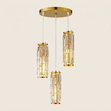 Prism Mini Pendant — Gold 3-Light cluster studio