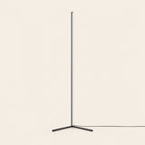 Pulse RGB Floor Lamp — Black hero, studio