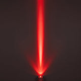 Aperture Beam Spotlight red beam effect on a dark wall