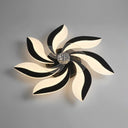 Decorative Ceiling Fan — White Black+White style hero shot