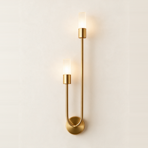 Dual Glow Wall Sconce - hero product shot (gold)