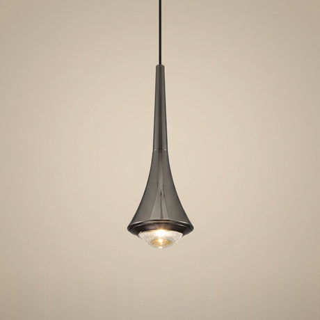 Teardrop Mini Pendant — Black studio hero