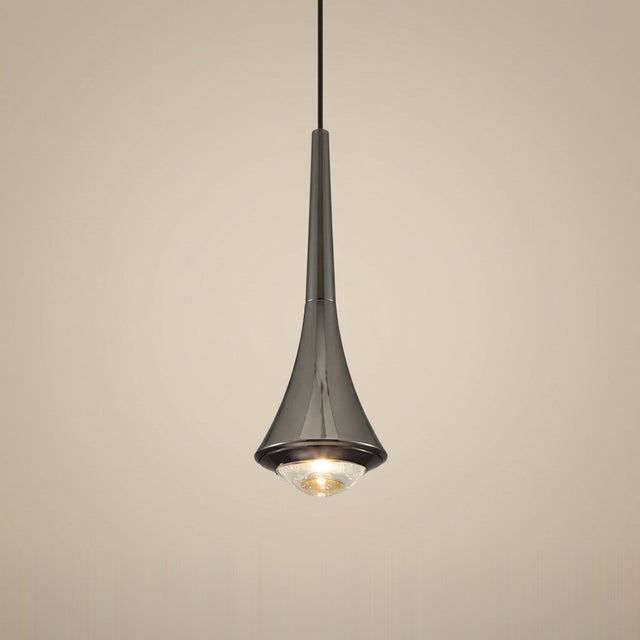 Teardrop Mini Pendant — Black studio hero