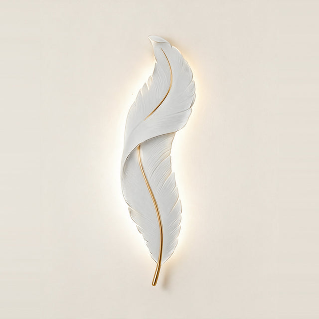 Elegant Feather Wall Light - hero