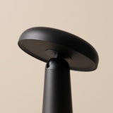 Porcini Table Lamp — tilting cap detail