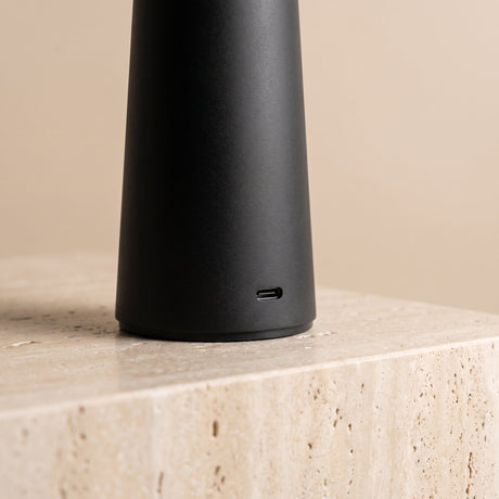 Porcini Table Lamp — USB-C port detail