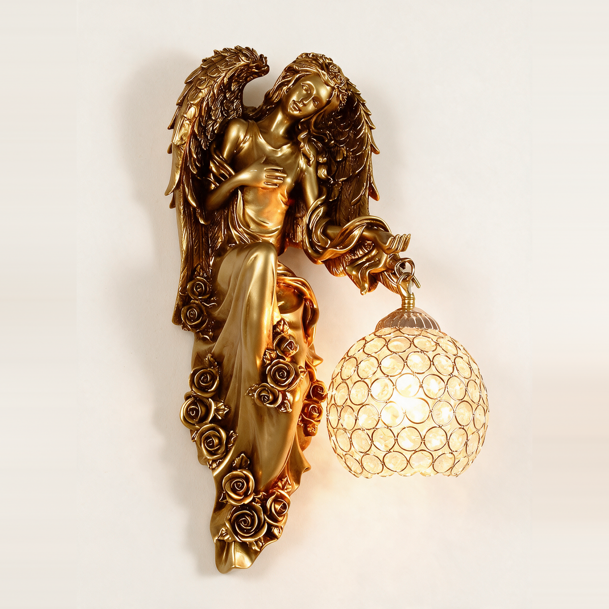 Seraphina Crystal Wall Sconce - hero product shot