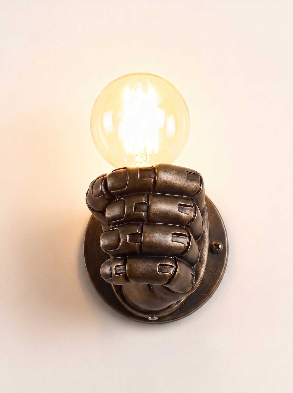 Fist Wall Sconce - hero product shot
