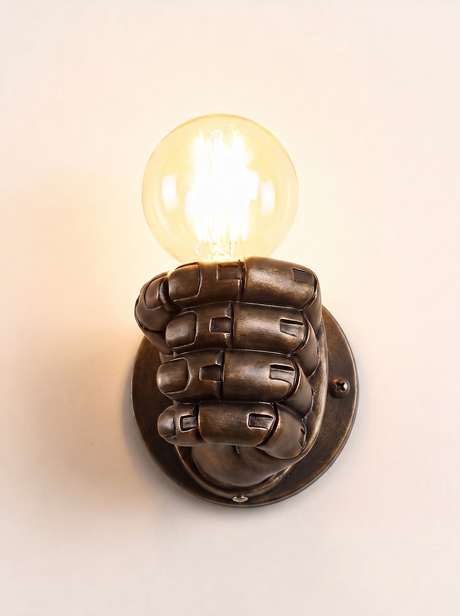 Fist Wall Sconce - hero product shot
