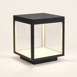 Frame Cube Pillar Light, power-connected version, hero
