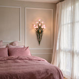 Glass Flower Wall Sconce — hero