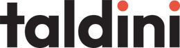 Taldini primary logo, charcoal on transparent