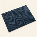 Durable Non-Slip Door Mat - Blue clean background hero