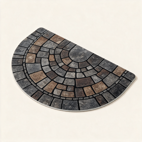 Elegant Mosaic Door Mat - clean background hero