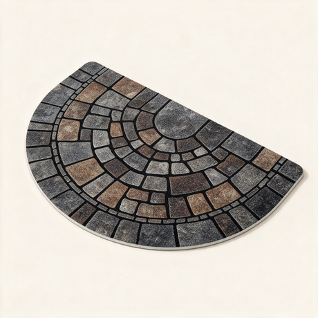 Elegant Mosaic Door Mat - clean background hero