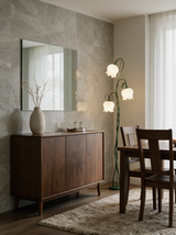 Bloom Twist Floor Lamp — dresser lifestyle