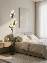 Orchid Stem Floor Lamp — bedroom lifestyle