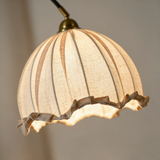 Arden Arc Floor Lamp — shade texture detail