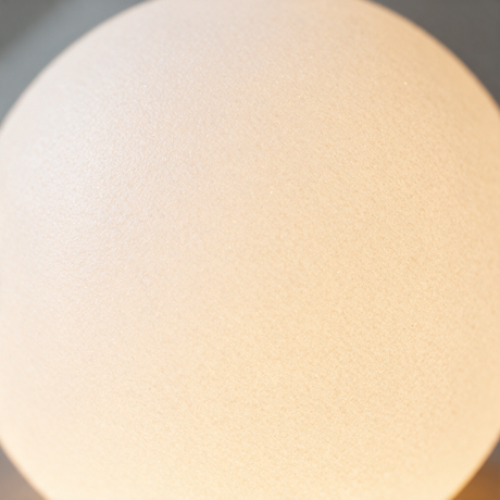 Luna Sphere Floor Lamp — sphere surface detail