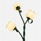 Bloom Twist Floor Lamp — shade texture detail