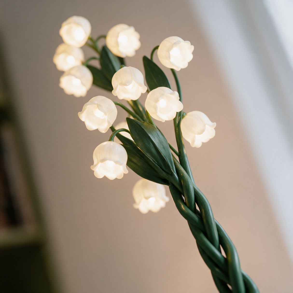 Orchid Stem Floor Lamp — stem detail