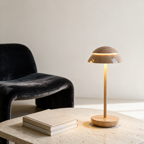 Nomad Cordless Table Lamp — living room lifestyle 3