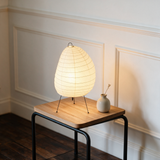 Washi Tripod Table Lamp — bench nook lifestyle