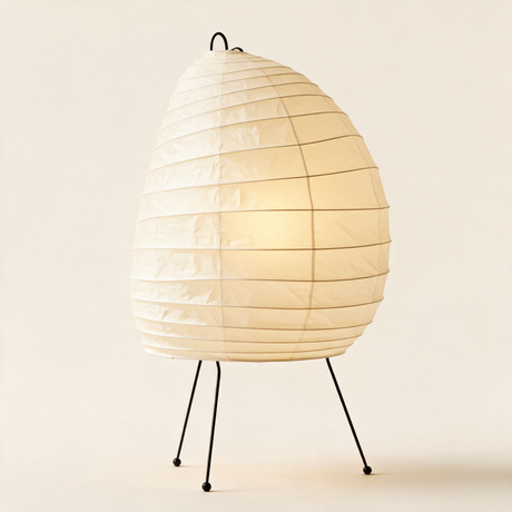 Washi Tripod Table Lamp — texture detail