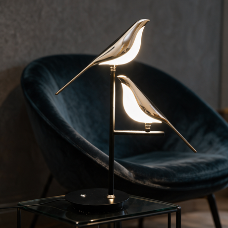 Nordic Bird Table Lamp — evening accent
