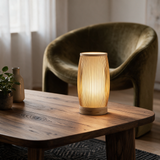 Kyoto Bamboo Table Lamp — living room lifestyle