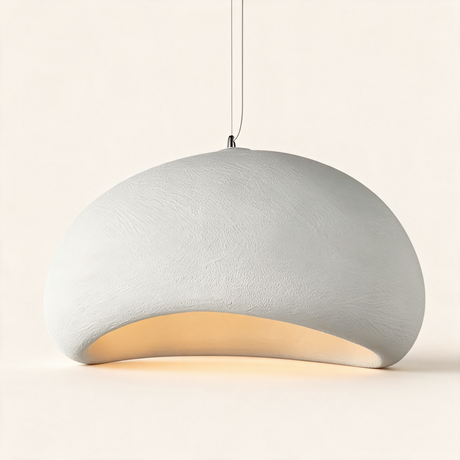 Nara Dome Pendant Light — Circular Ivory main
